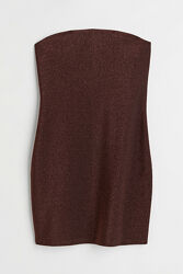 Сукня плаття бандо для жінки H&M Divided 1065283-004 коричневий