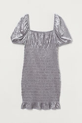 Сукня плаття велюрове для жінки H&M Divided 0934246-002 сірий