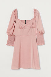 Сукня плаття з драпіруванням для жінки H&M Divided 0932888-002 рожевий