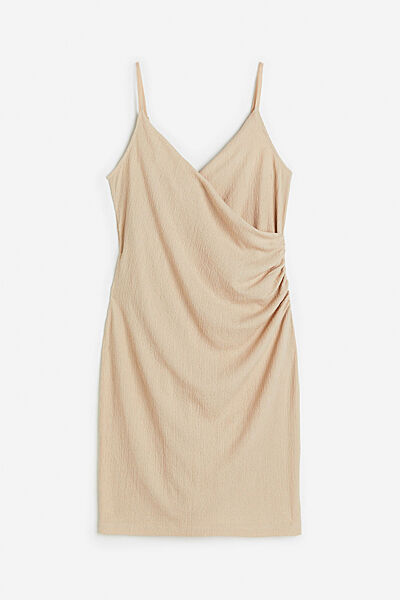 Сукня плаття джерсі для жінки H&M 1154864-002 бежевий