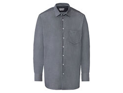 Рубашка з довгими рукавами для чоловіка Nobel League LIDL 342541 графітовий