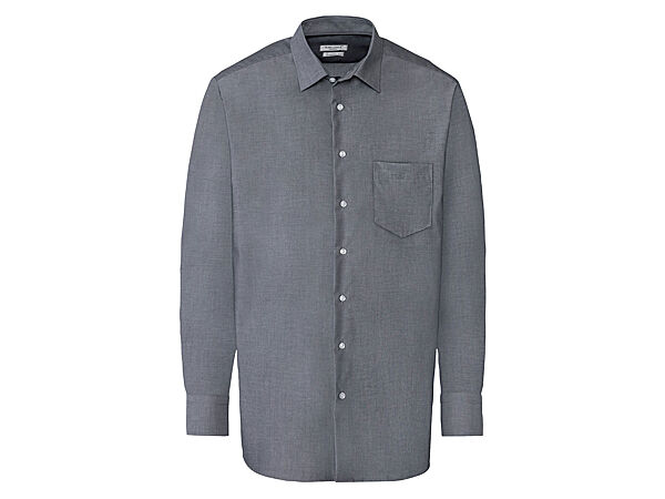 Рубашка з довгими рукавами для чоловіка Nobel League LIDL 342541 графітовий