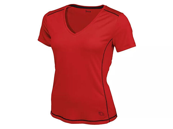 Спортивна футболка з швидковисихаючої тканини для жінки Crivit LIDL 281650 червоний