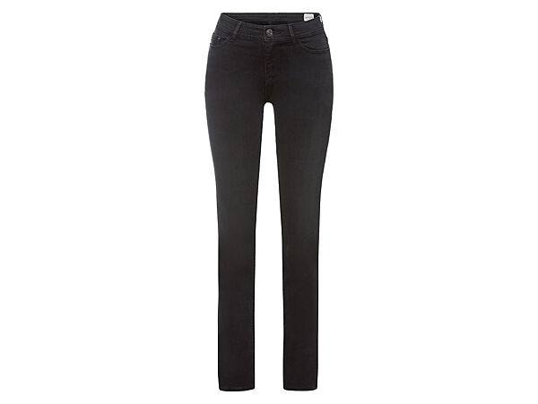 Джинси Skinny звужені облягаючі для жінки Esmara LIDL 497398 чорний