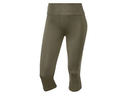 Спортивні легінси капрі-бриджі для жінки Crivit LYCRA 407224 хакі