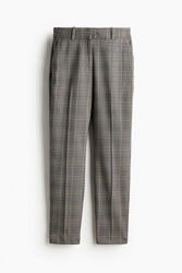 Штани Slim Fit класичні з кишенями для жінки H&M 0751471-001 сірий