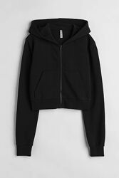 Толстовка з начосом для жінки H&M Divided 1031490-014 чорний