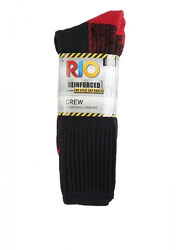 Шкарпетки 3 пари махра з широкою резинкою для чоловіка Rio LYCRA S7453G чорний