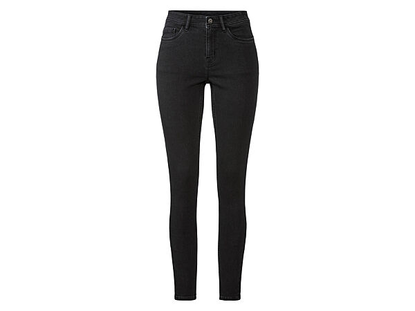 Джинси Skinny звужені облягаючі для жінки Esmara CREORA 436257 чорний