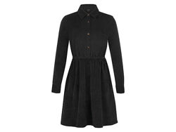 Сукня плаття вельветове для жінки Esmara LYCRA 378338 чорний