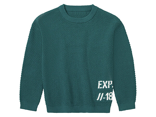Джемпер в&acuteязаний для хлопчика Lupilu LIDL 416670 зелений