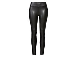 Лосини зі штучної шкіри для жінки Esmara LYCRA 454302-1 чорний