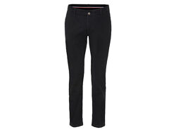 Штани чинос Slim Fit бавовняні з кишенями для чоловіка Livergy LYCRA 442824 чорний