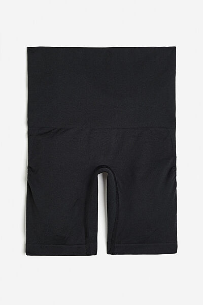 Шорти стягувальні безшовні для жінки H&M 1178251-001 чорний