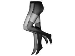 Колготки 60 Den набір 2 пари для жінки Esmara LYCRA 450852-1 чорний