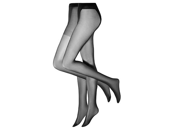 Колготки 60 Den набір 2 пари для жінки Esmara LYCRA 450852-2 чорний