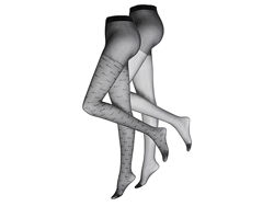 Колготки 60 Den набір 2 пари для жінки Esmara LYCRA 435610 чорний