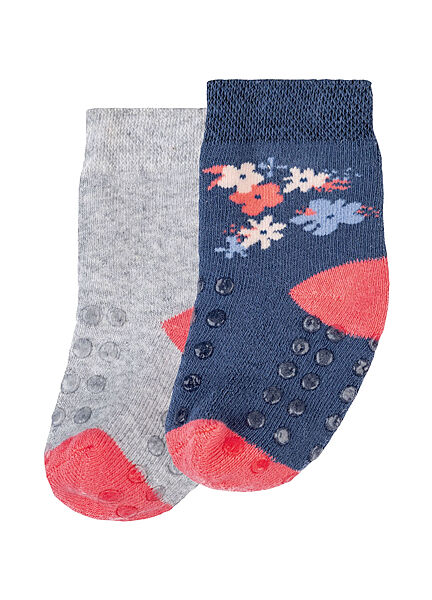 Термо-шкарпетки 2 пари махра для дівчинки Lupilu SOFT COMFORT LYCRA 389323 Різнобарвний