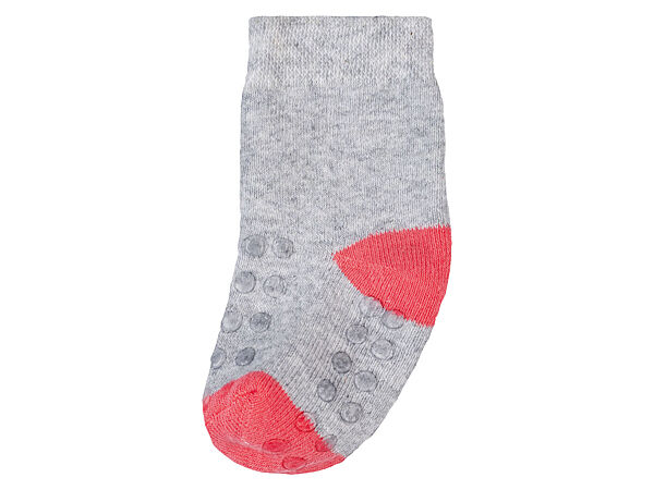 Термо-шкарпетки махрові з силіконовими вставками для дівчинки Lupilu SOFT COMFORT LYCRA 389323 сірий