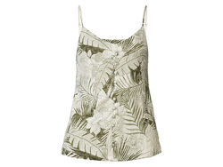 Топ із вузькими бретелями для жінки Esmara Lenzing EcoVero 408463 Різнобарвний