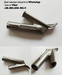 Насадка Лейстер для ПВХ под треугольный пруток пайка бампера Ляйстер Leiste