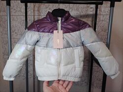 Тепла куртка 92 куртка для дівчинки демісезонна куртка Демі куртка name it 