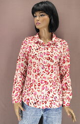 Новая стильная блузка Love Frontrow розовый леопард. Размер S.
