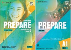 Продам Prepare 5 Ukranian edition пілотна версія student´s bookworkbook