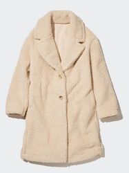Пальто з шерпи Uniqlo в розмірі S та М 