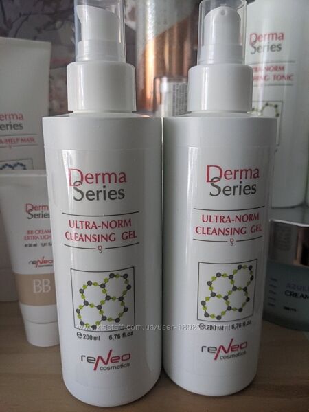 Гель для умывания для жирной проблемной кожи Derma series