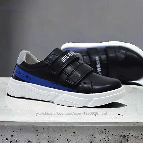 Кросівки Weestep арт.3562-BK, fashion, чорний-синій