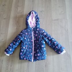 Куртка демисезон на флисе внутри на девочку 2-3года пр-во Англия