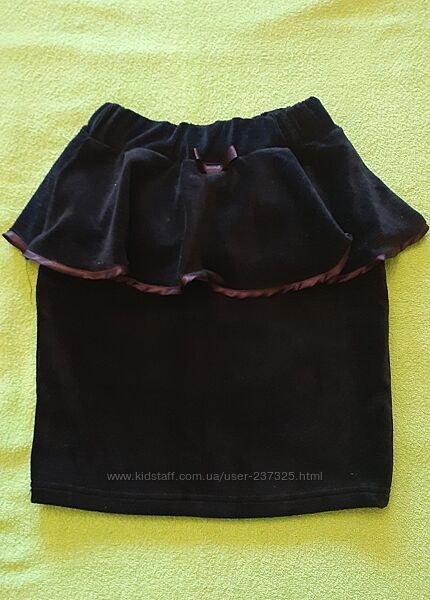Новая школьная юбка для девочки 6-7 лет 122-128 см