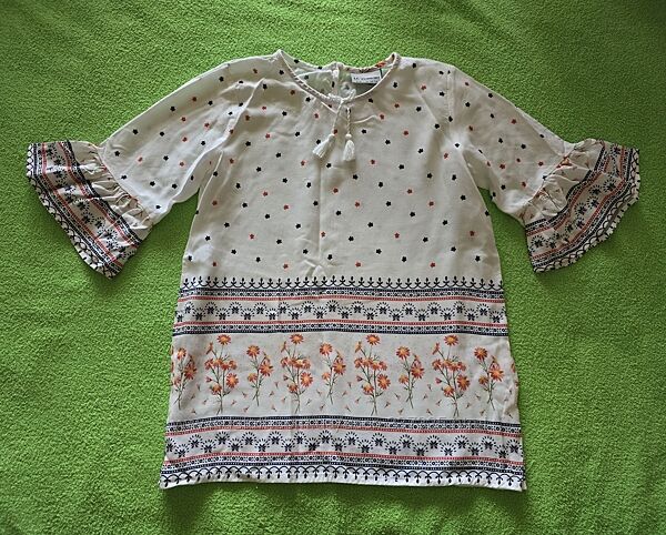 Блузка вышиванка для девочки lc waikiki на 9-10 лет 134-140 см рост