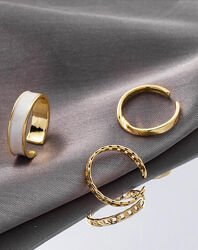 Набор колец, кольцо три штуки