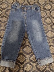 Джинсики George на девочку 2-3 года цену снизила