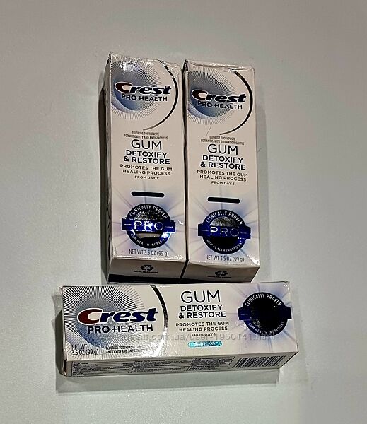 Зубная паста Crest Pro-Health Gum Detoxify and Restore 