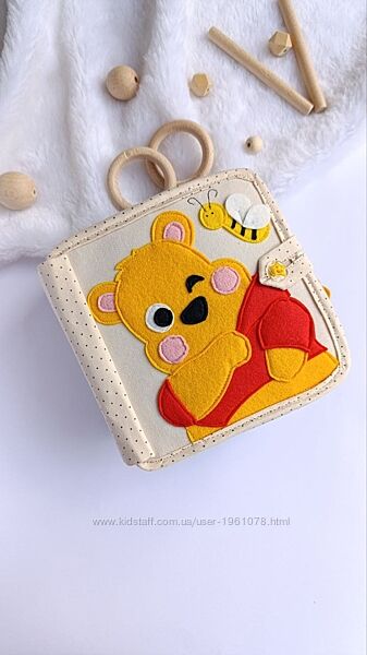 Книжка з фетру, від якої дитина буде в захваті. Роблю таку на замовлення