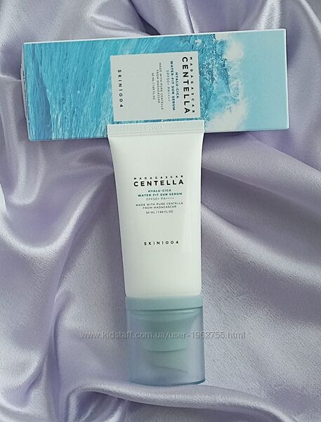 Сонцезахисний крем skin1004 madagascar centella hyalu-cica serum spf 5050m