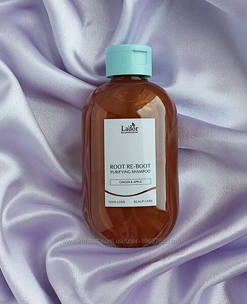 Шампунь для чутливої шкіри Lador Root Re-Boot purifying shampoo 300ml