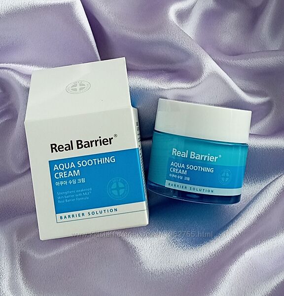 Зволожуючий заспокійливий гель-крем Real Barrier Aqua soothing cream 50ml
