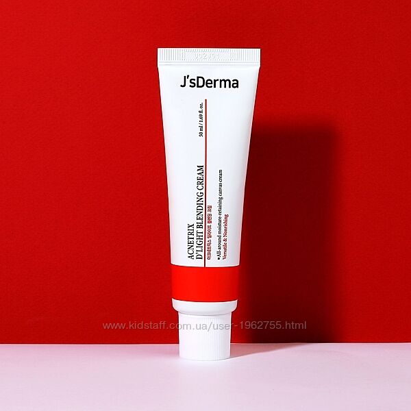 Крем для проблемної шкіри Jsderma Acnetrix blending cream 50ml