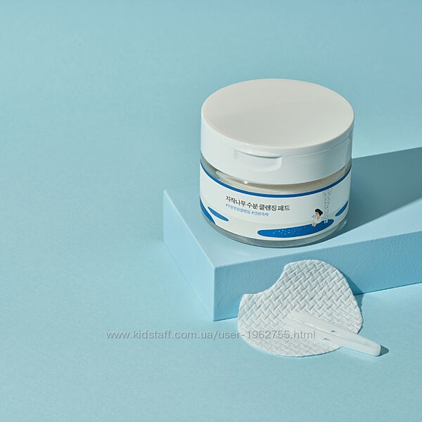 Зволожуючі тонер-педи Round lab birch juice moisturizing pad 80шт.