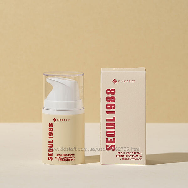 Крем з ретиналем K-secret seoul 1988 retinal liposome fermented rice cream