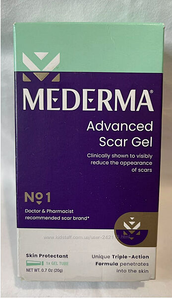 Гель від шрамів та рубців Mederma Advanced Scar Gel