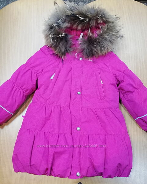 Куртка-пальто зимова Lenne Alice для дівчаток р.104,110,116,122,128,134