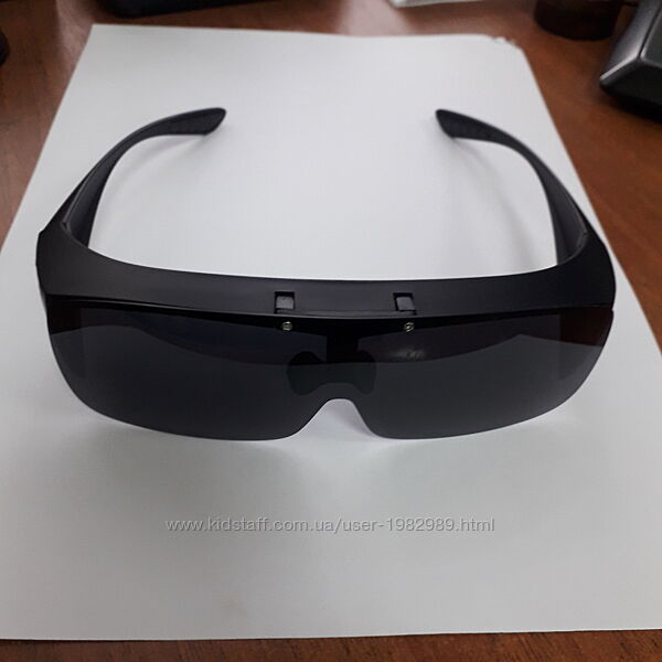 Откидные поляризационные солнцезащитные очки фирмы VIVIBEE, UV400, юнисекс