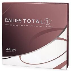 Одноденні лінзи Alcon Dailies Total 1    90 штук   -2.5