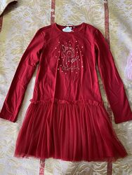 Нарядное платье blukids 134 по распродажной цене