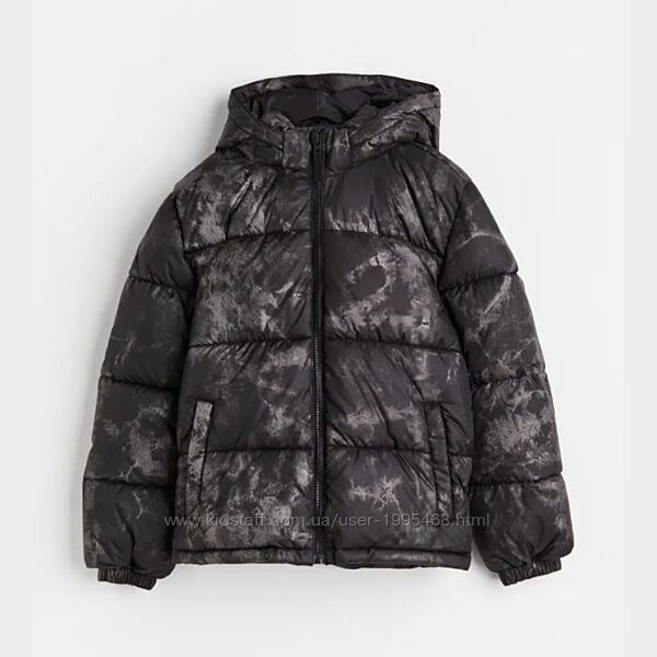 Куртка зимова H&M водонепроникна зі світловідбивними елементами, 14-16 р
